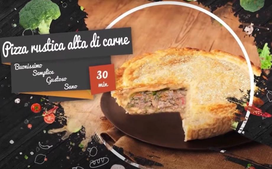 IN CUCINA CON NUMERI PRIMI: PIZZA RUSTICA ALTA DI CARNE
